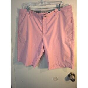 Puma Golf Shorts Mens 38 Pink Stretch Waistband Gripper Flat Front Performance